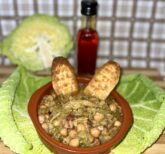 Zuppa di ceci e verza