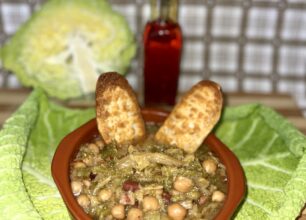 Zuppa di ceci e verza