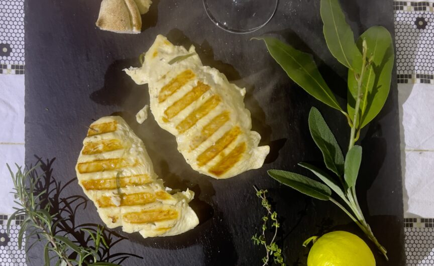 Petto di pollo alla griglia marinato