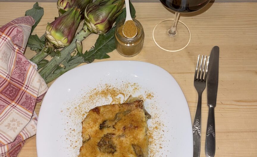Le lasagne ai carciofi