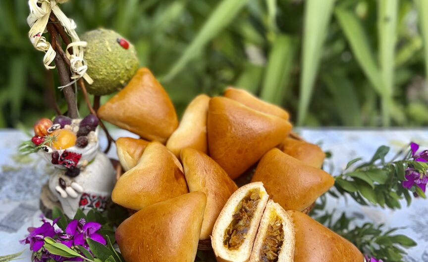 Fagottini ripieni di verza stufata