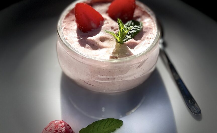 Budino Fitness alle fragole