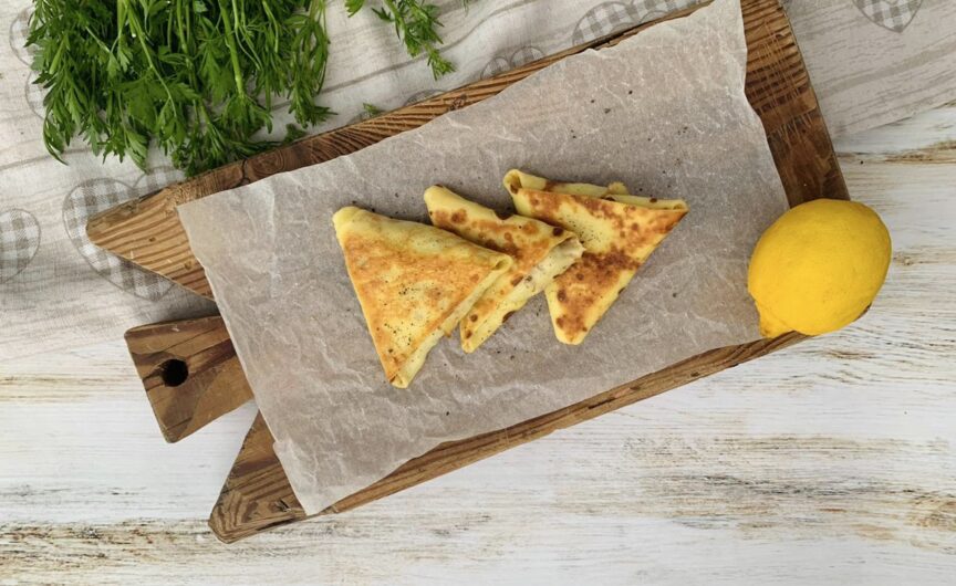 Le crepes a triangolo: fusion di sapori