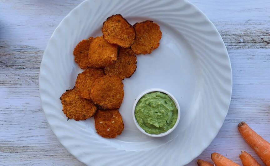 Chips di carota sane